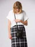 Conkca Coraline black cross-body bag, UK version