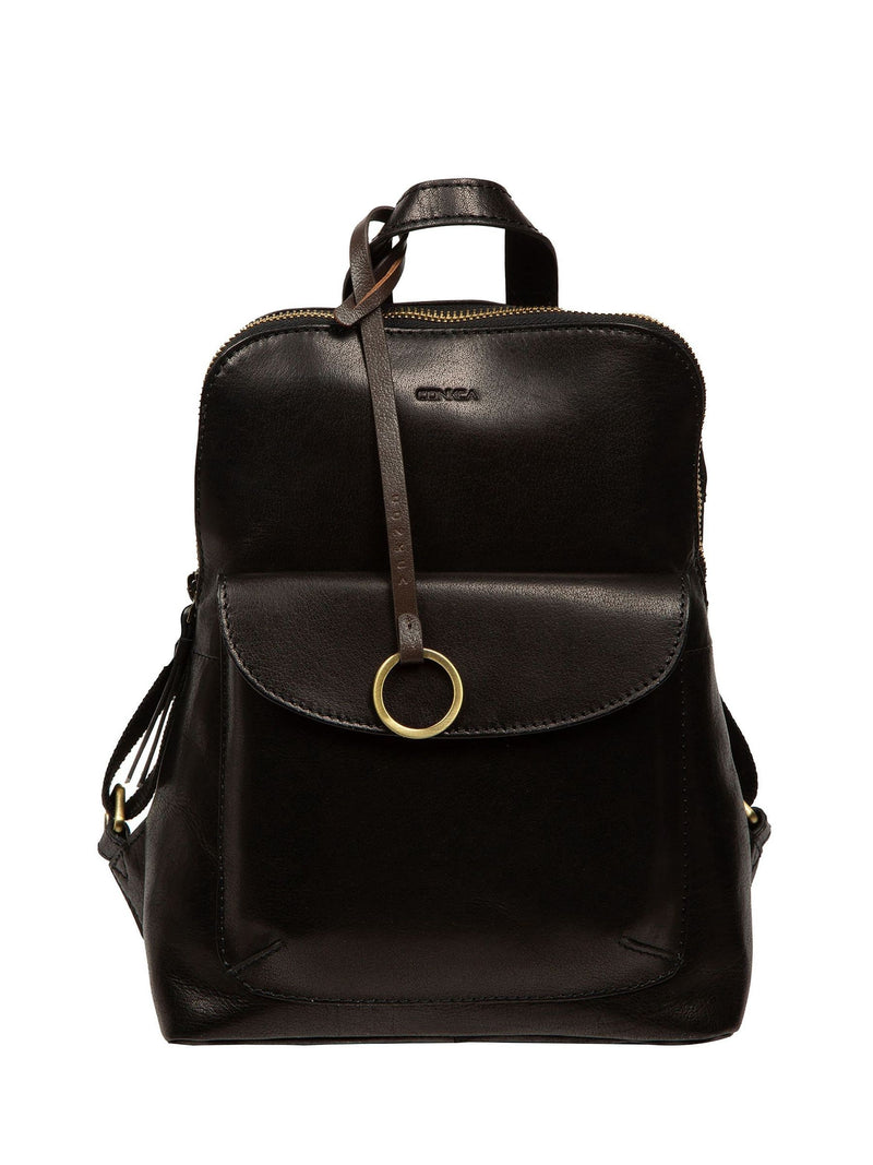 Conkca Brielle leather backpack 29cm - British product