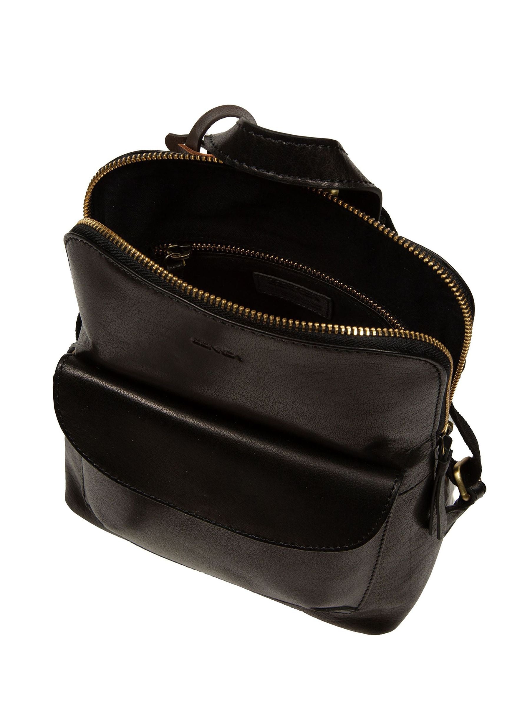 Conkca Brielle leather backpack 29cm - British product