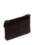 Conkca Black Marietta leather cross-body bag, UK version