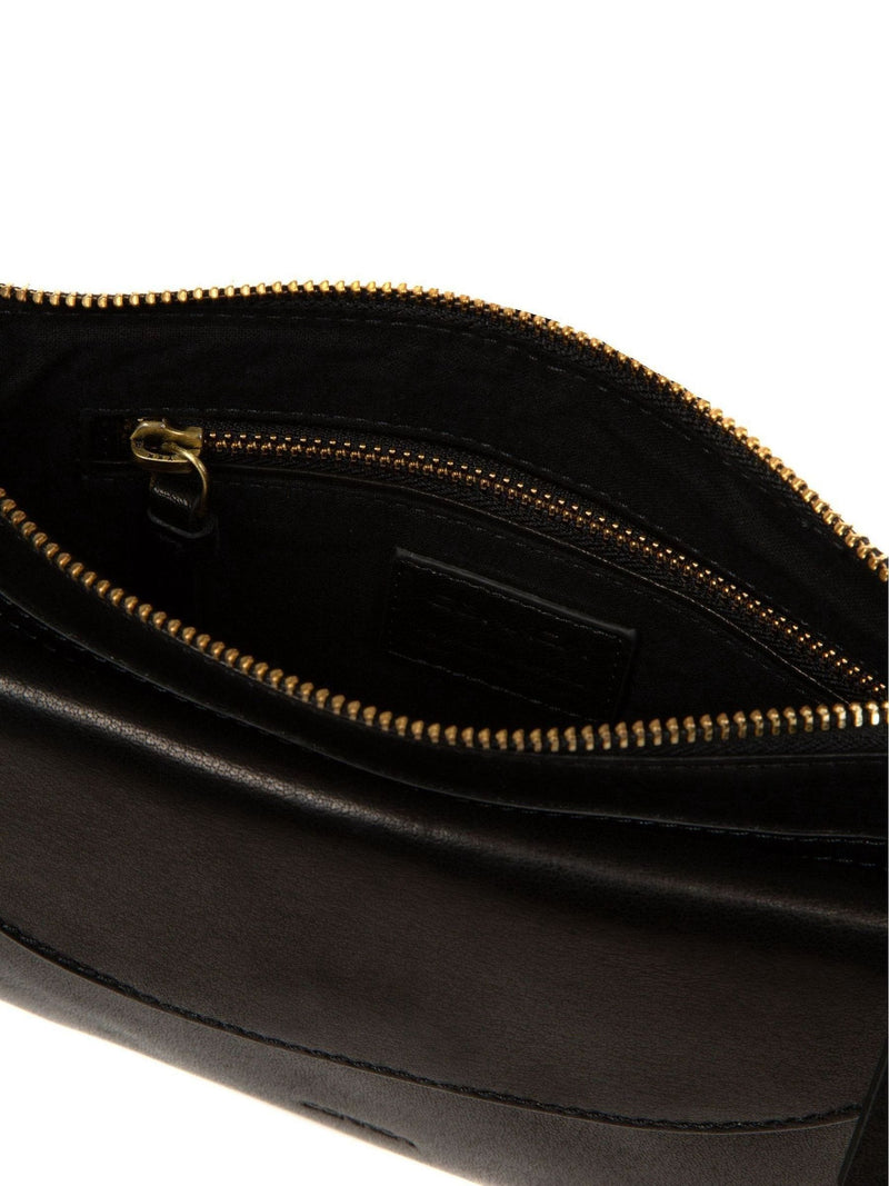 Conkca Black Marietta leather cross-body bag, UK version