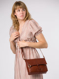 Conkca brown Myla cross-body bag, UK version