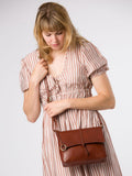 Conkca brown Myla cross-body bag, UK version