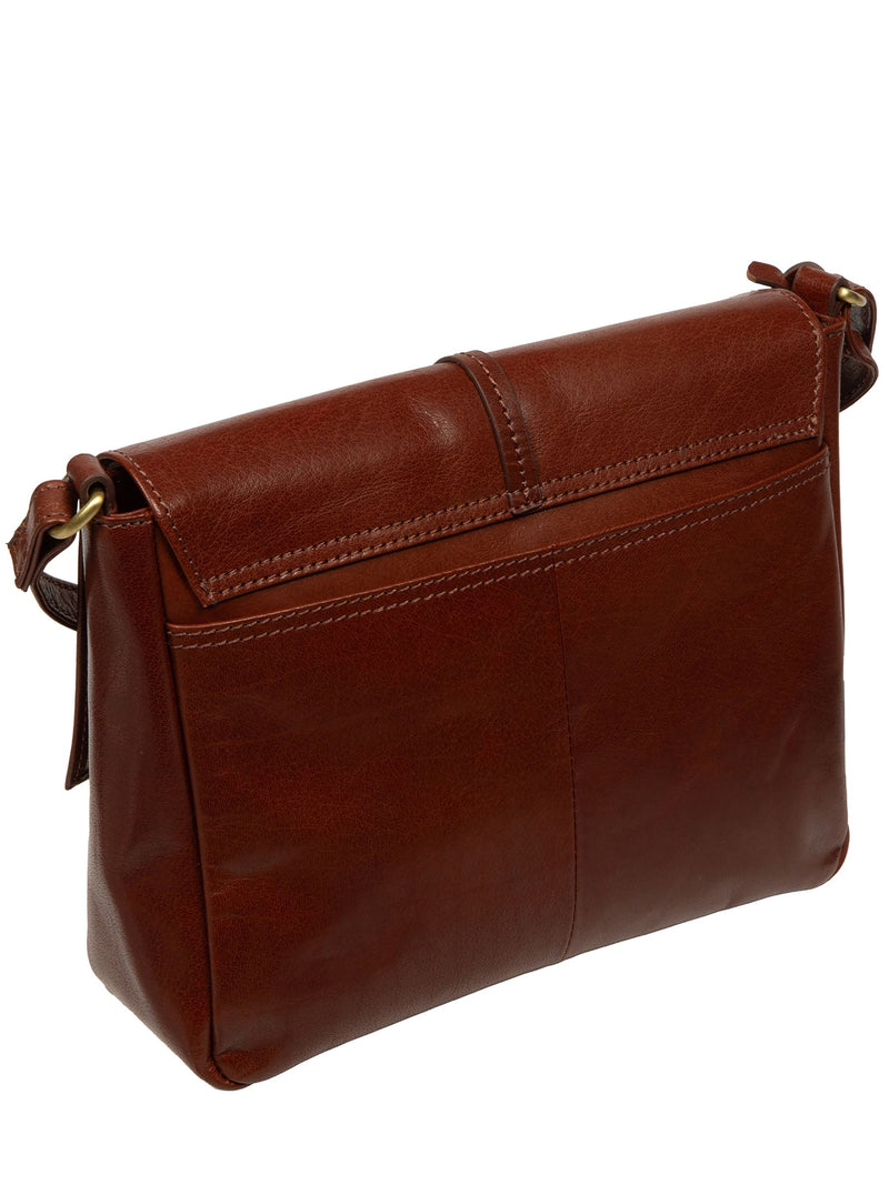 Conkca brown Myla cross-body bag, UK version