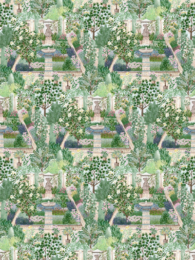 Next Sanderson Sanctuary Highgrove Wallpaper Carpet Garden- Buy online at McGrocer
