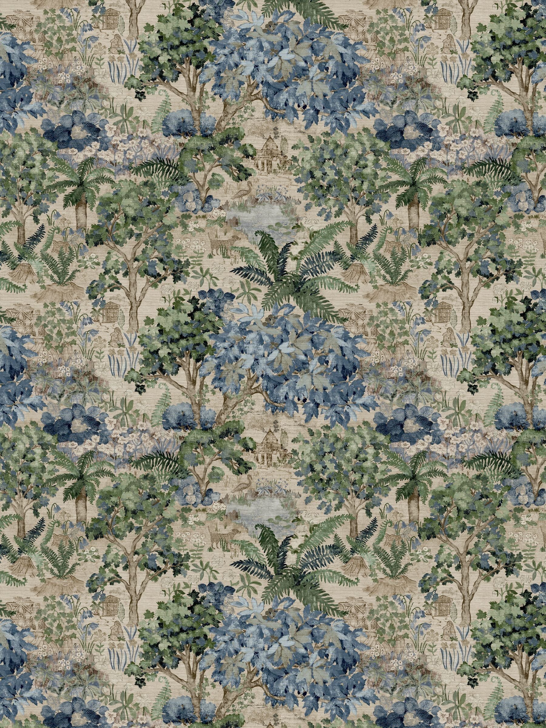 Sanderson Lichen Highgrove Wallpaper The Stumpery 10M