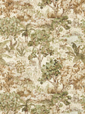 Sanderson Lichen Highgrove wallpaper The Stumpery, UK version