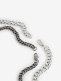 Curb chain necklace pack, imported from the UK