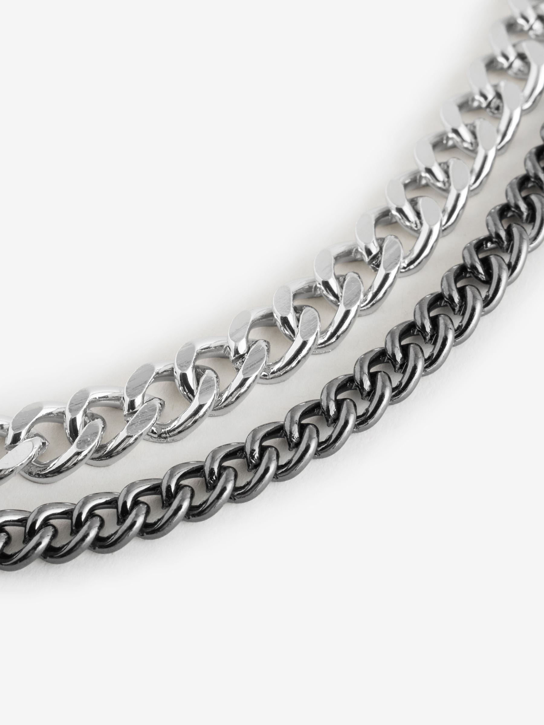 Curb chain necklace pack, imported from the UK