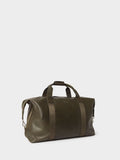 Osprey London green cognac vintage leather weekend bag, UK version