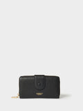 Osprey London black medium leather purse (British brand)