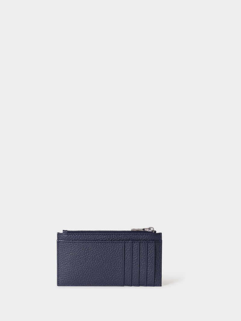 Osprey London brown small leather card pouch (British brand)