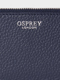 Osprey London brown small leather card pouch (British brand)