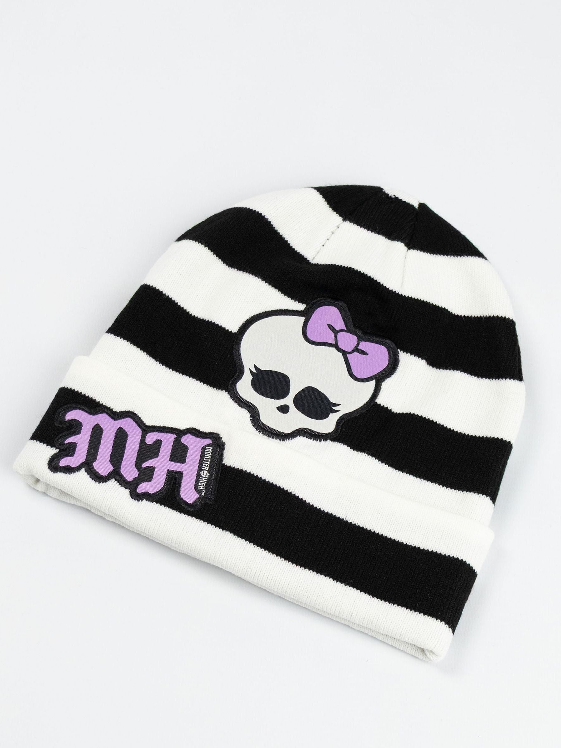 Vanilla Underground black Monster High beanie hat (British brand)