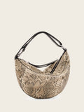 AllSaints White Luna Micro Snake Bag - British product