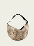 AllSaints White Luna Micro Snake Bag - British product