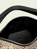 AllSaints White Luna Micro Snake Bag - British product