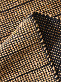MADE.COM Black Hurley woven jute runner rug (British brand)
