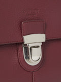 Osprey London red leather weekender bag 46cm, UK version