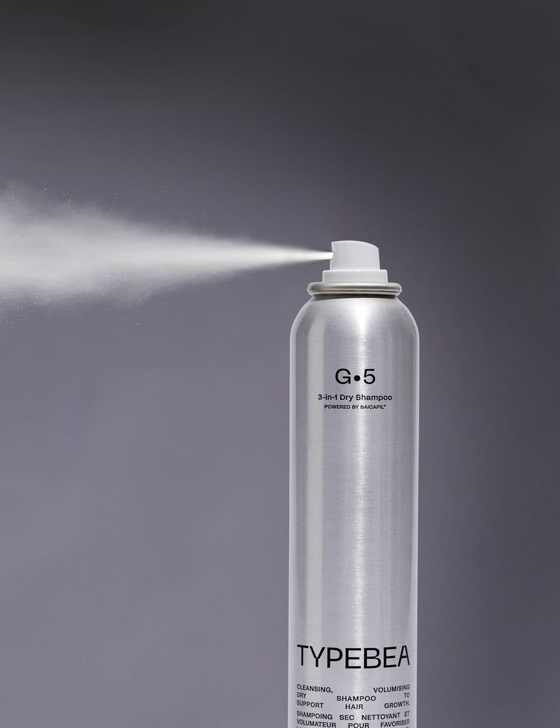 TYPEBEA G5 3-in-1 dry shampoo spray 200ml, UK version