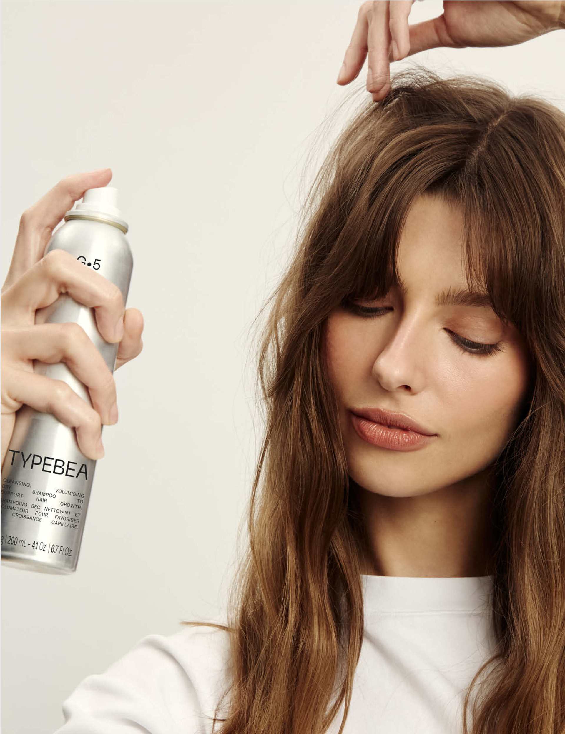TYPEBEA G5 3-in-1 dry shampoo spray 200ml, UK version