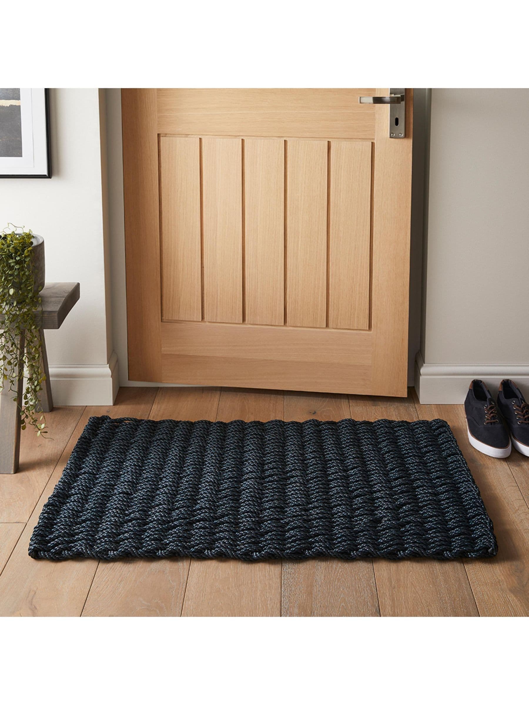 Arthouse Didsbury braided doormat orange 55x100cm - British product
