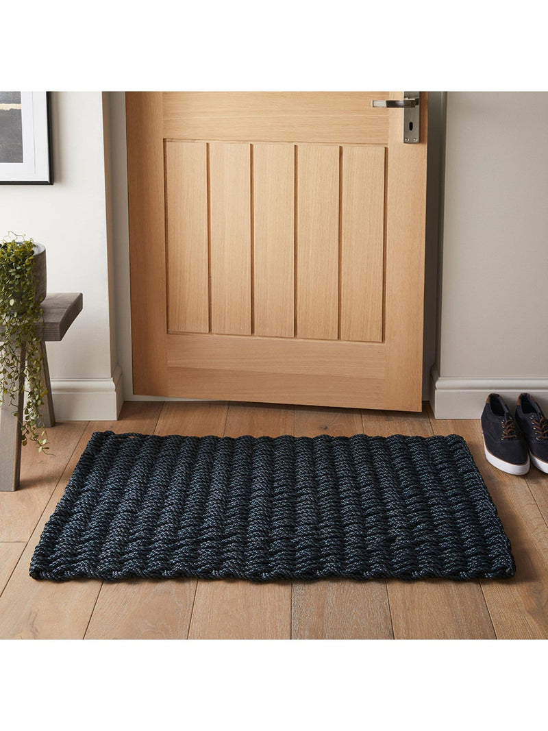Arthouse Didsbury braided doormat orange 55x100cm - British product