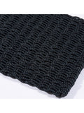 Arthouse Didsbury braided doormat orange 55x100cm - British product