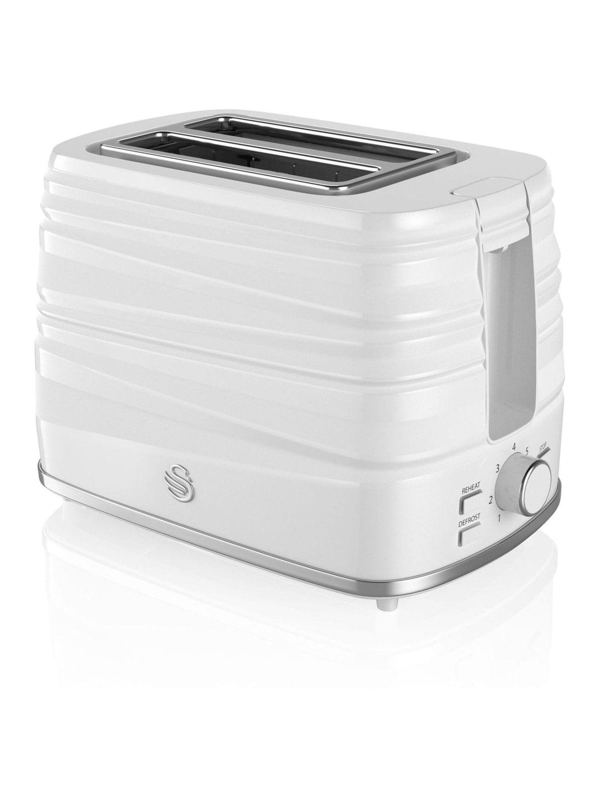 Swan White Symphony 2 slice toaster (British brand)