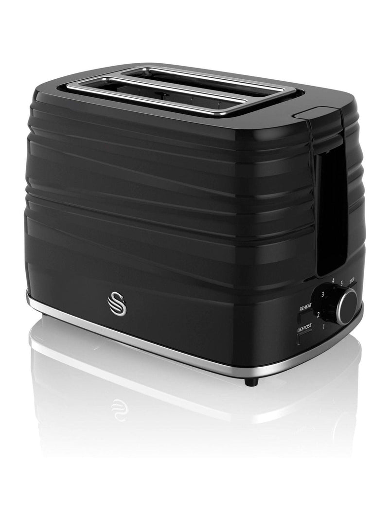 Swan White Symphony 2 Slice Toaster