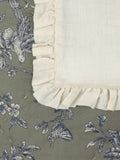 Wylder Moss Hermione floral quilted ruffle bedspread, British brand