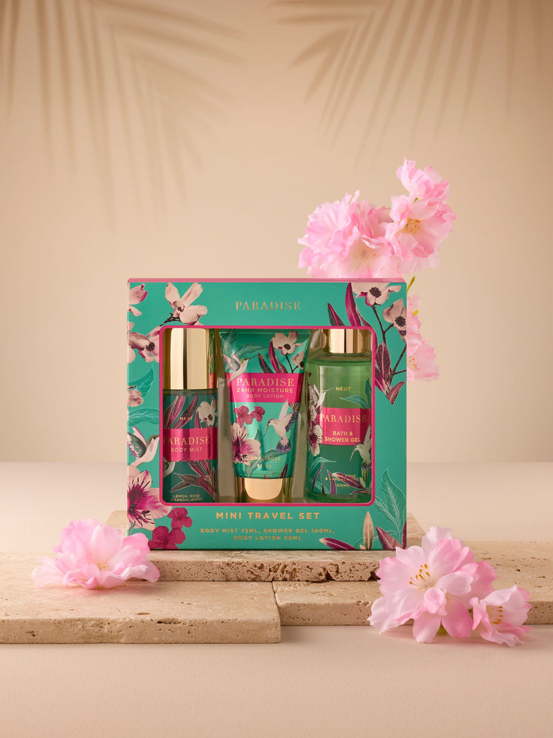 Just Pink Mini Travel Bath and Body Gift Set