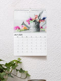PMC personalised A4 gardening calendar, UK version