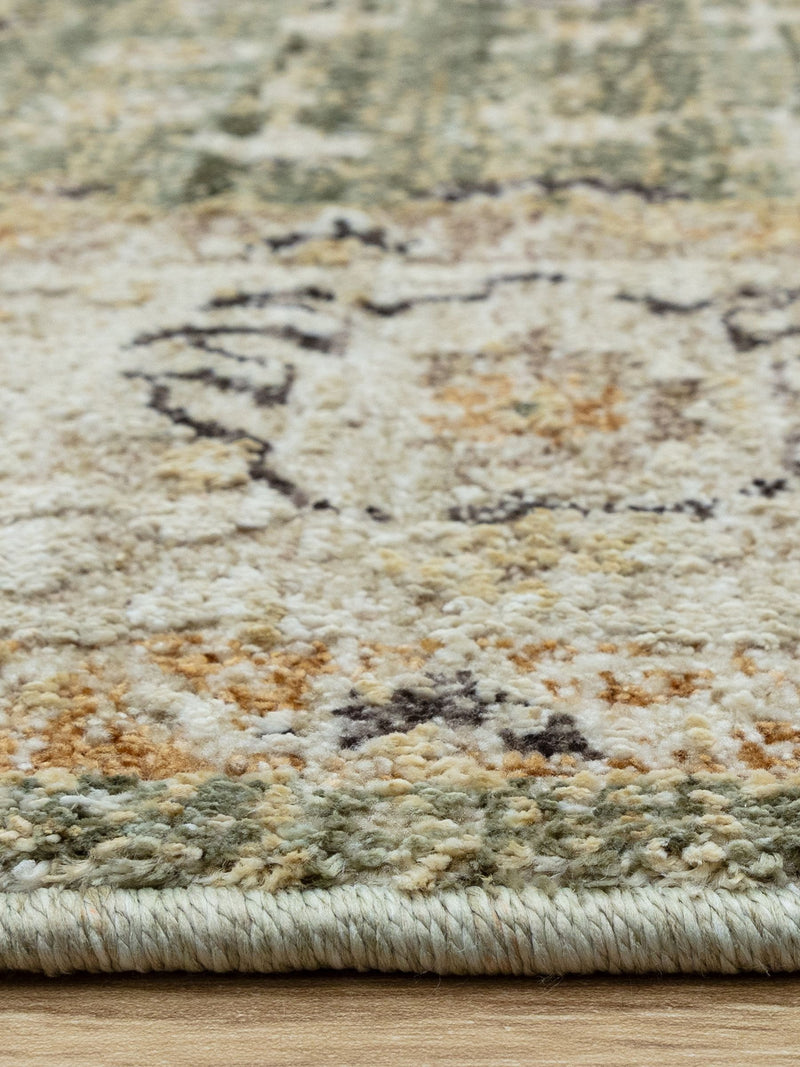 Asiatic Rugs Green Heriz ornate rug, UK version