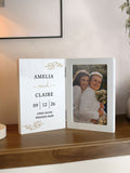 PMC personalised anniversary photo frame 6x4 (British brand)