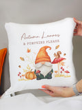 PMC personalised autumn gonk cushion 40cm, UK version