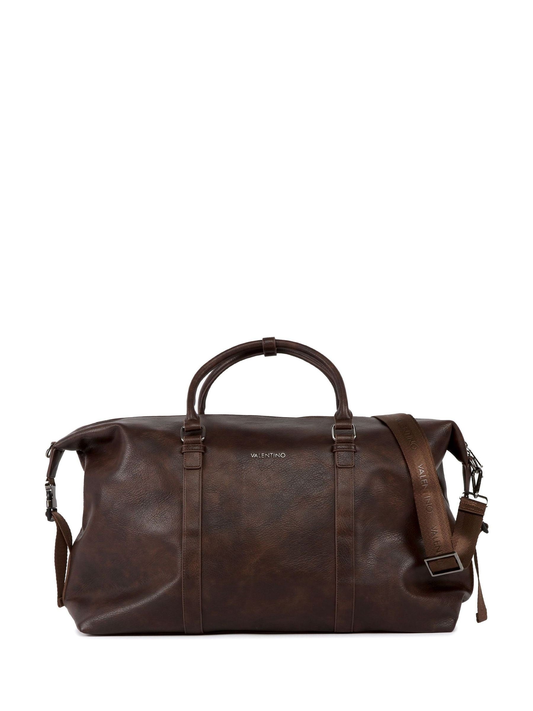Valentino Infinity Hand Duffer bag brown - British product