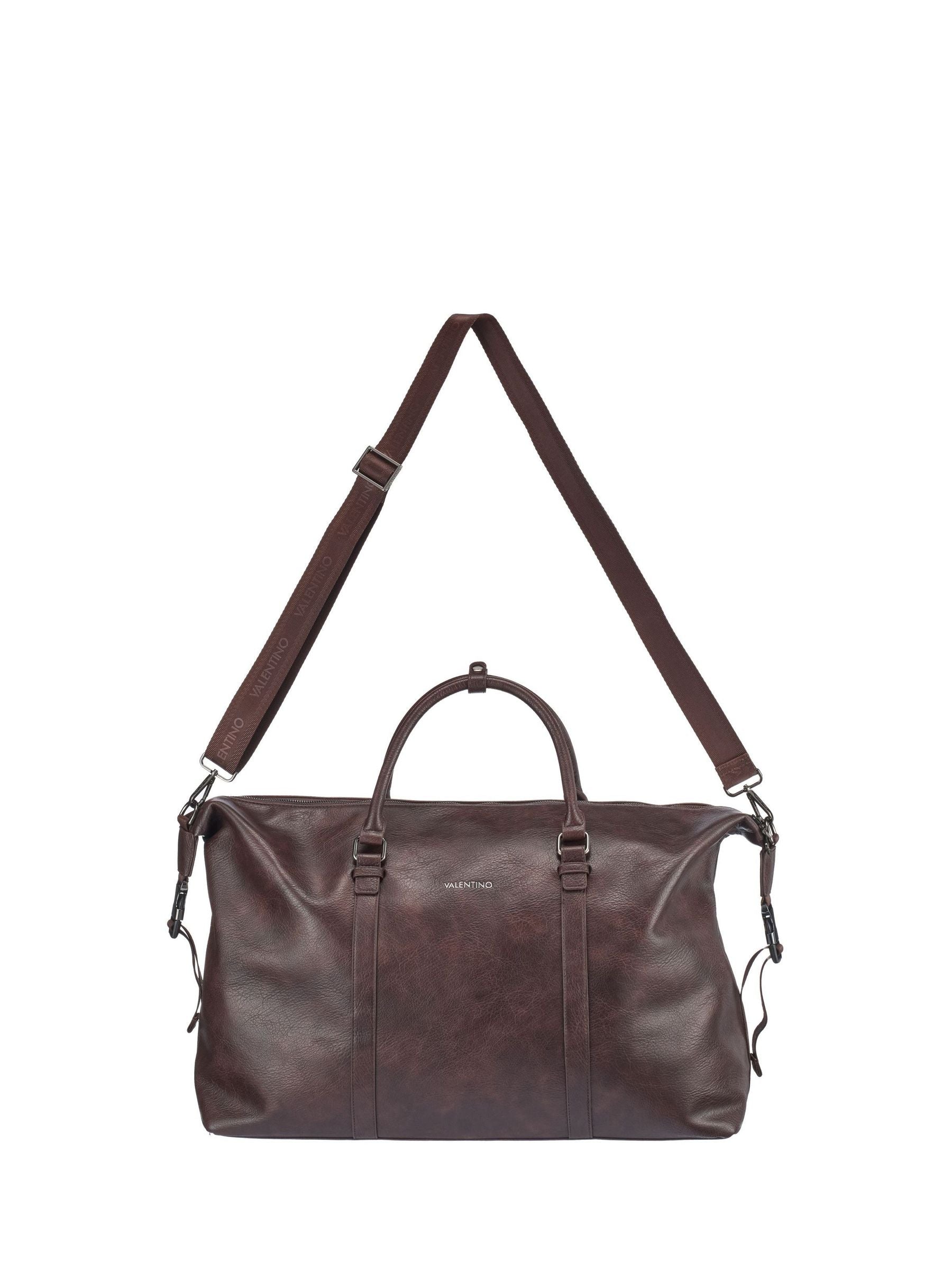 Valentino Infinity Hand Duffer bag brown - British product