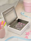 PMC fairy princess jewellery box wooden with mirror (British brand)