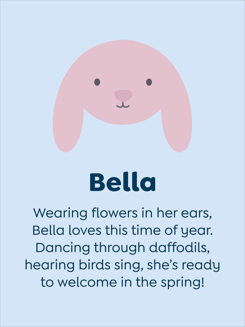 JoJo Maman Bébé Bella Bunny plush toy, imported from the UK