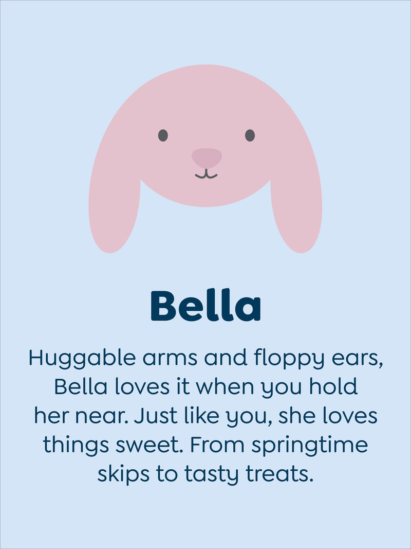 JoJo Maman Bébé Bella Bunny large soft toy, UK version