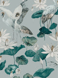 Graham & Brown Sea Green Teien wallpaper sample A4 (British brand)