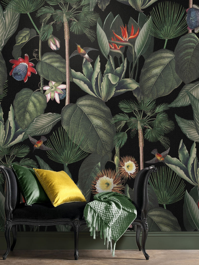 Graham & Brown Day Botanique Jungle Wallpaper Mural Sample A4