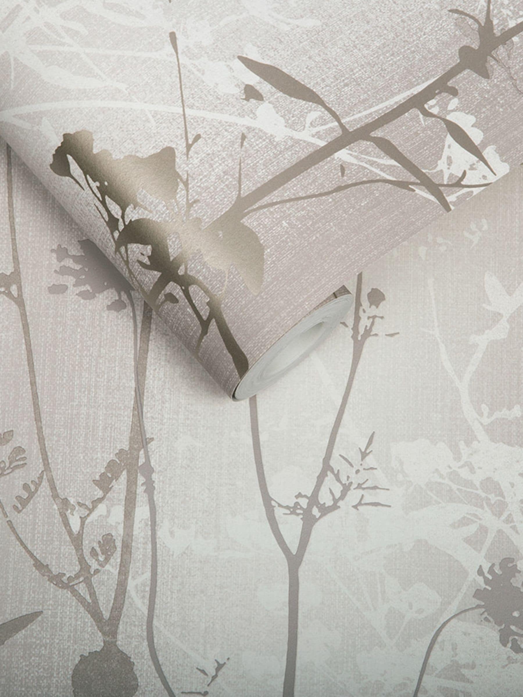 Graham & Brown wallpaper sample Sand Wild Flower A4 (British brand)