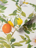Graham & Brown White Amalfi wallpaper sample A4 (British brand)