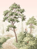 Graham & Brown Green Grizedale A4 mural sample, imported from the UK