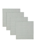 Yard Barton check cotton napkins set of 4 - British product