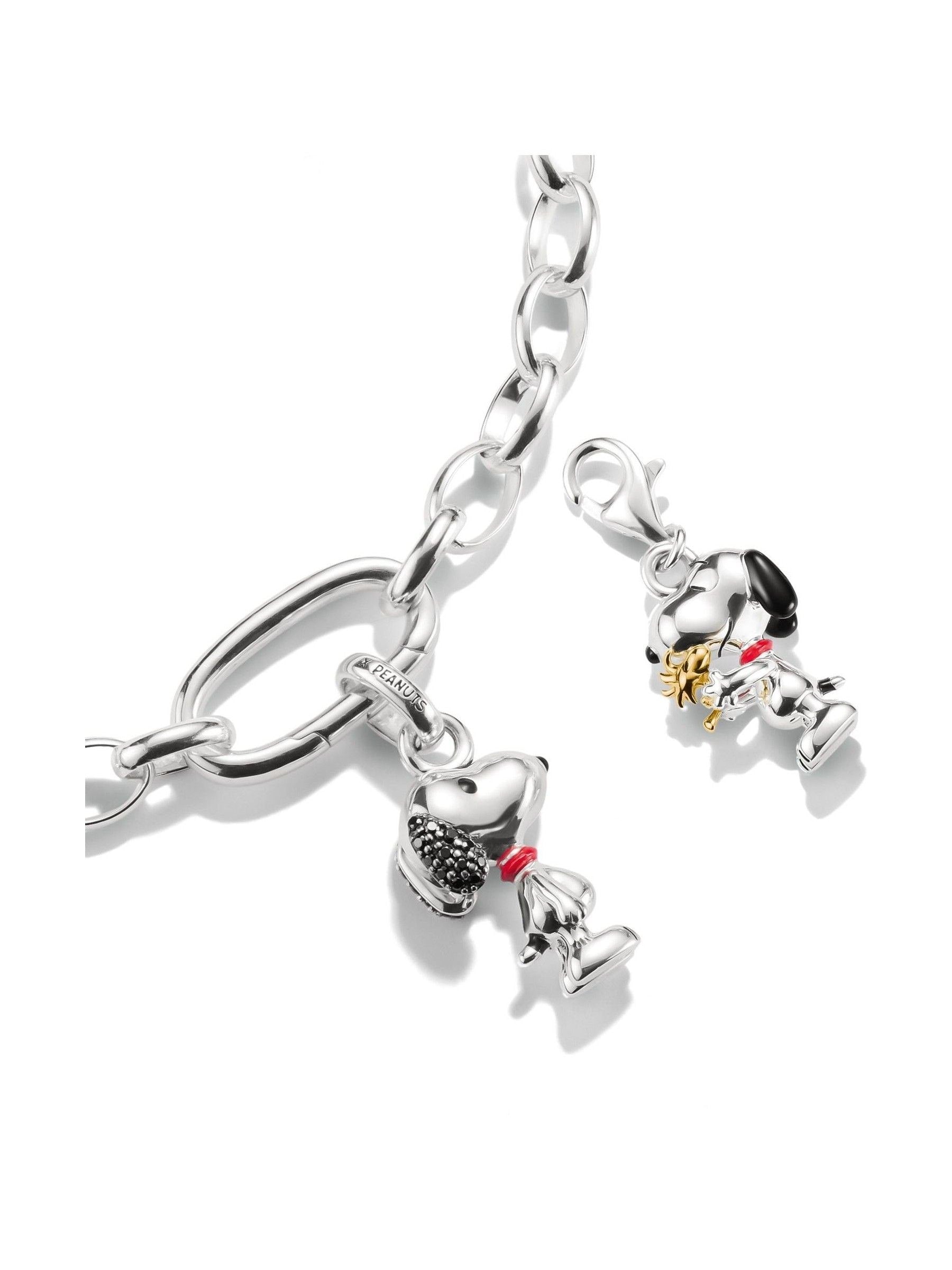 Thomas Sabo Snoopy Pavé charm pendant, UK version