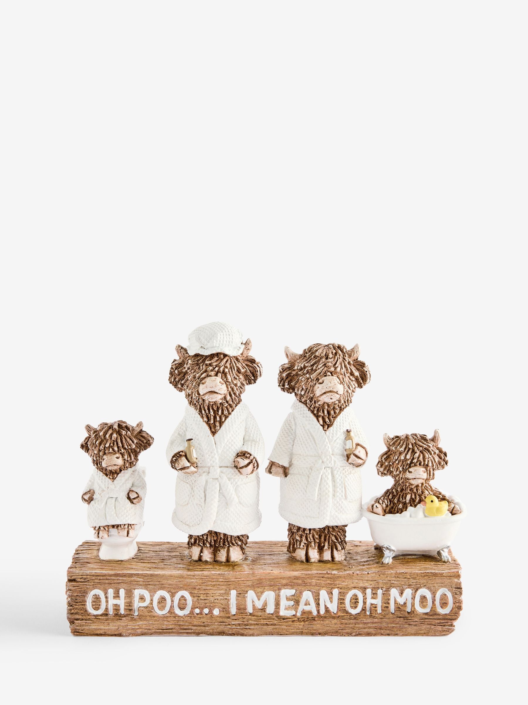 Hamish resin family sign ornament 13cm - British product
