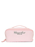 Victoria's Secret embroidered stripe makeup bag set - British product